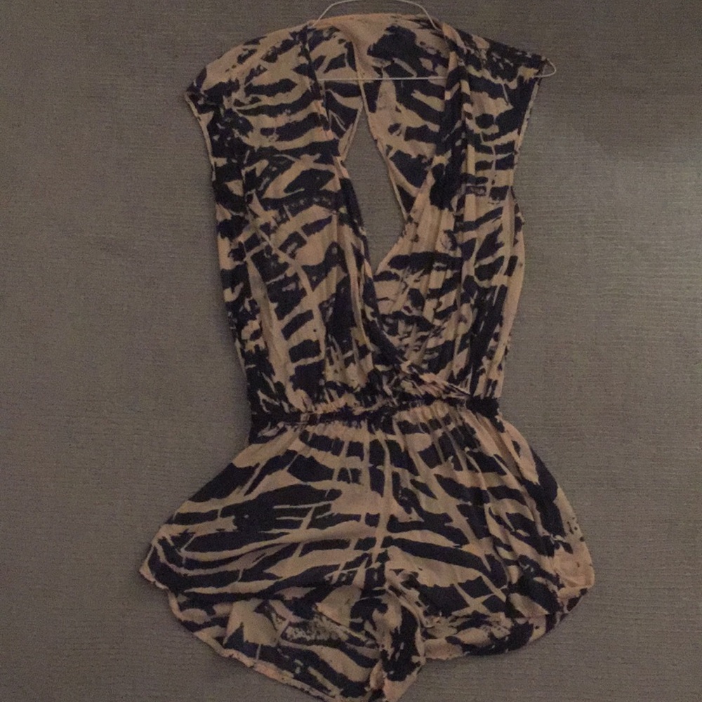 Planet Blue Blue Life Romper